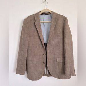 J. Crew Ludlow Tan Linen Jacket